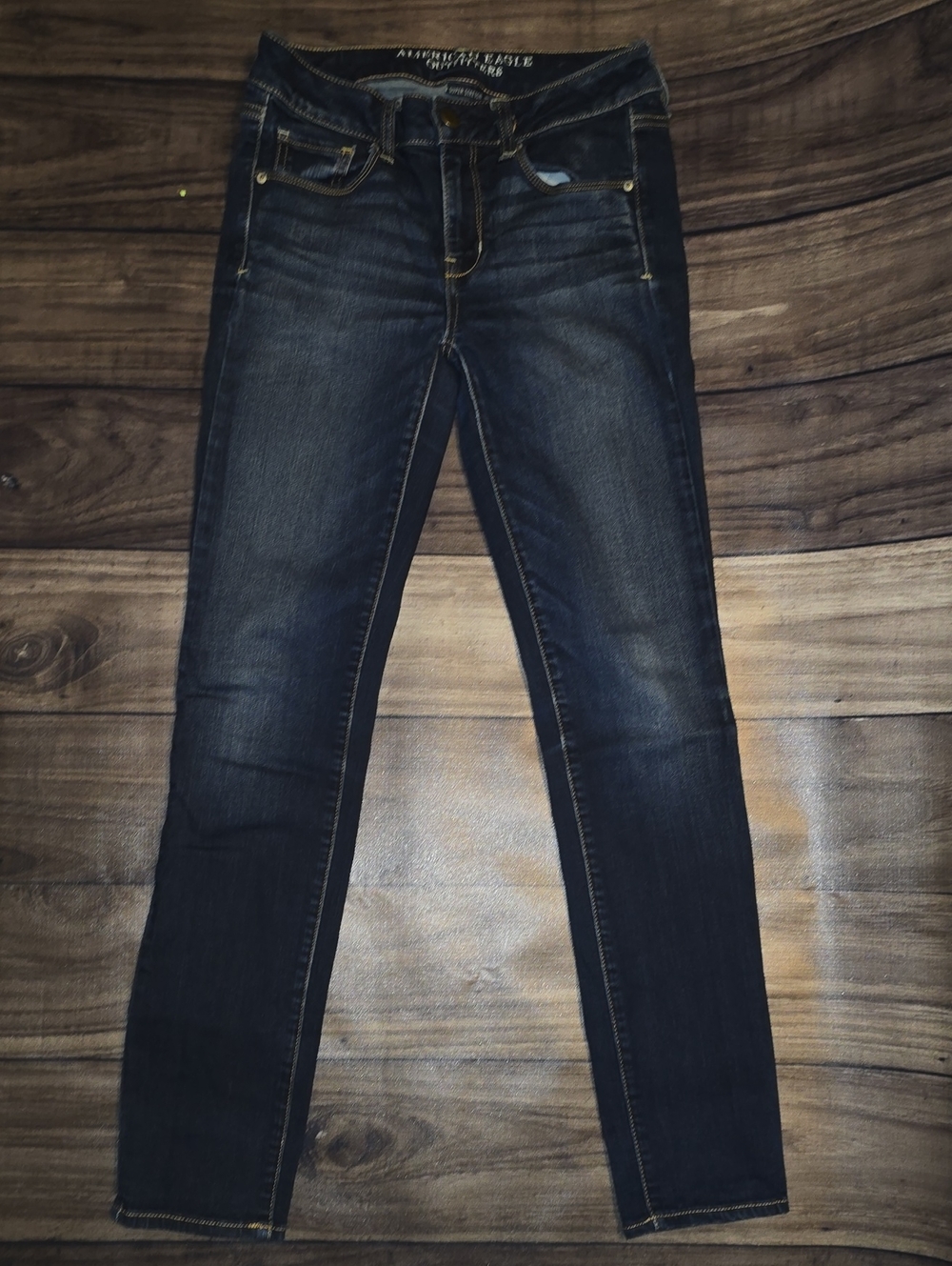 American Eagle Outfitters Womens Dark Wash Skinny Jeans